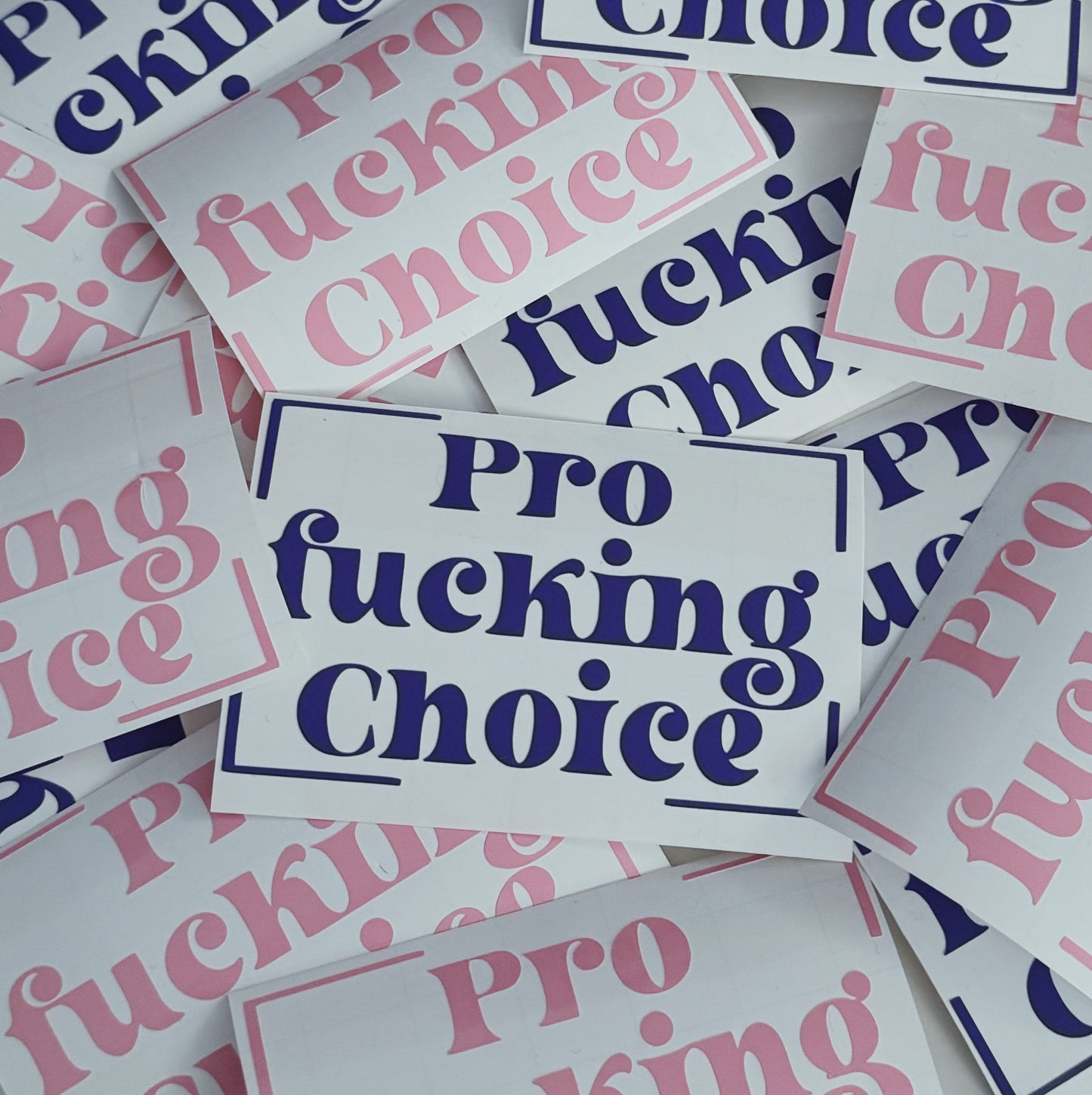 Pro Fucking Choice Vinyl Sticker