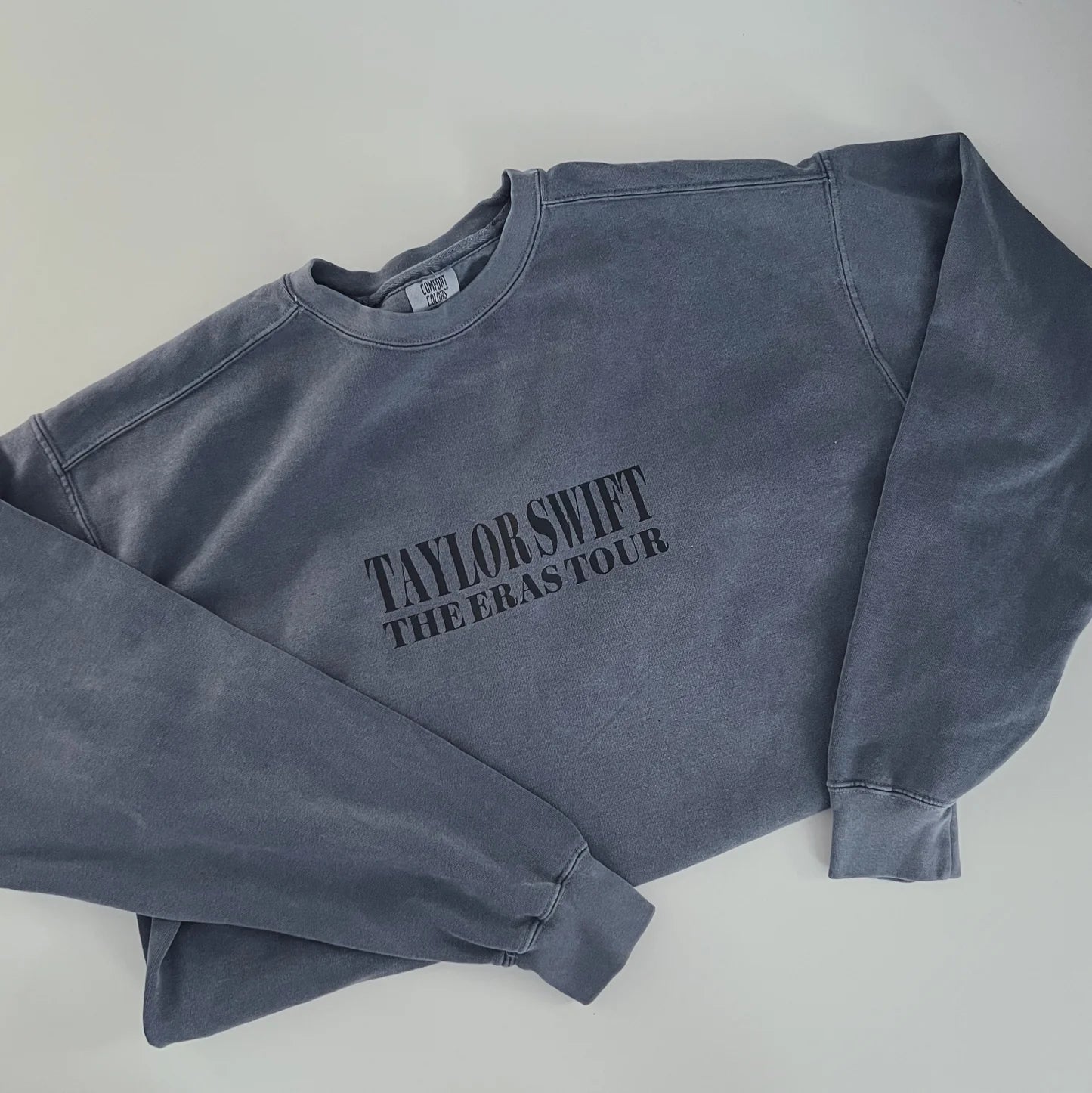 Blue Crewneck Dupe (Mix Dates--Imperfect Design) // SHIPS IMMEDIATELY -- IN STOCK