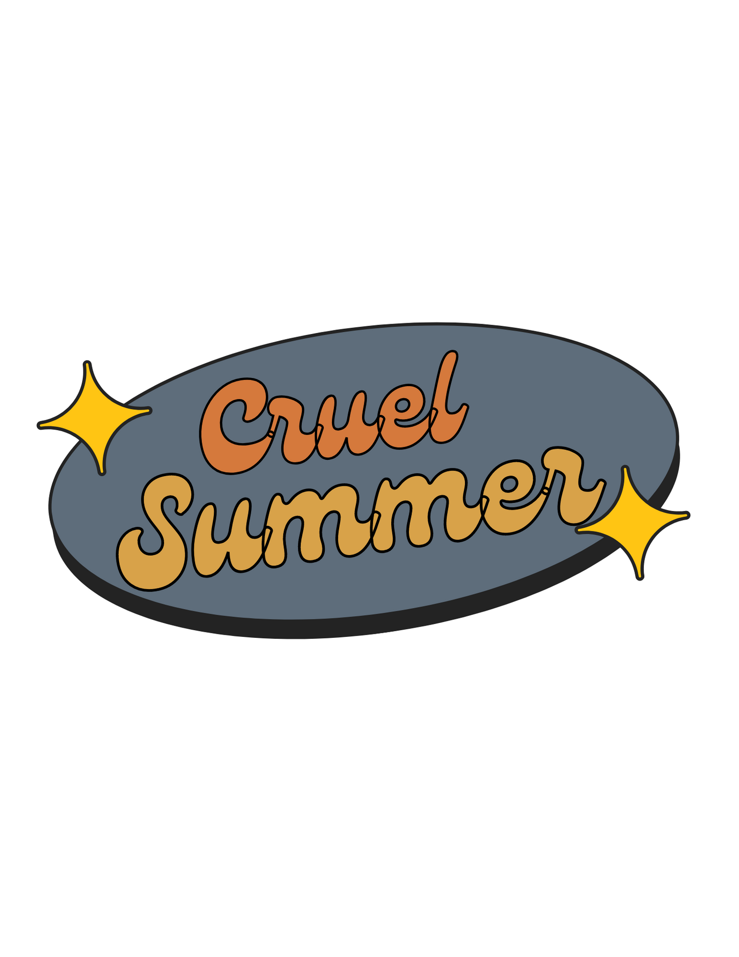 Actual Fan Made Merch: Cruel Summer Men’s garment-dyed heavyweight t-shirt