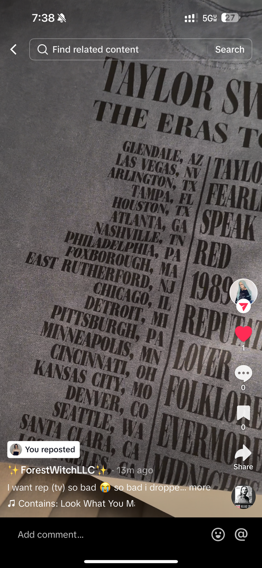 Blue Crewneck Dupe (Original) Glendale to Los Angeles // SHIPS IMMEDIATELY -- IN STOCK