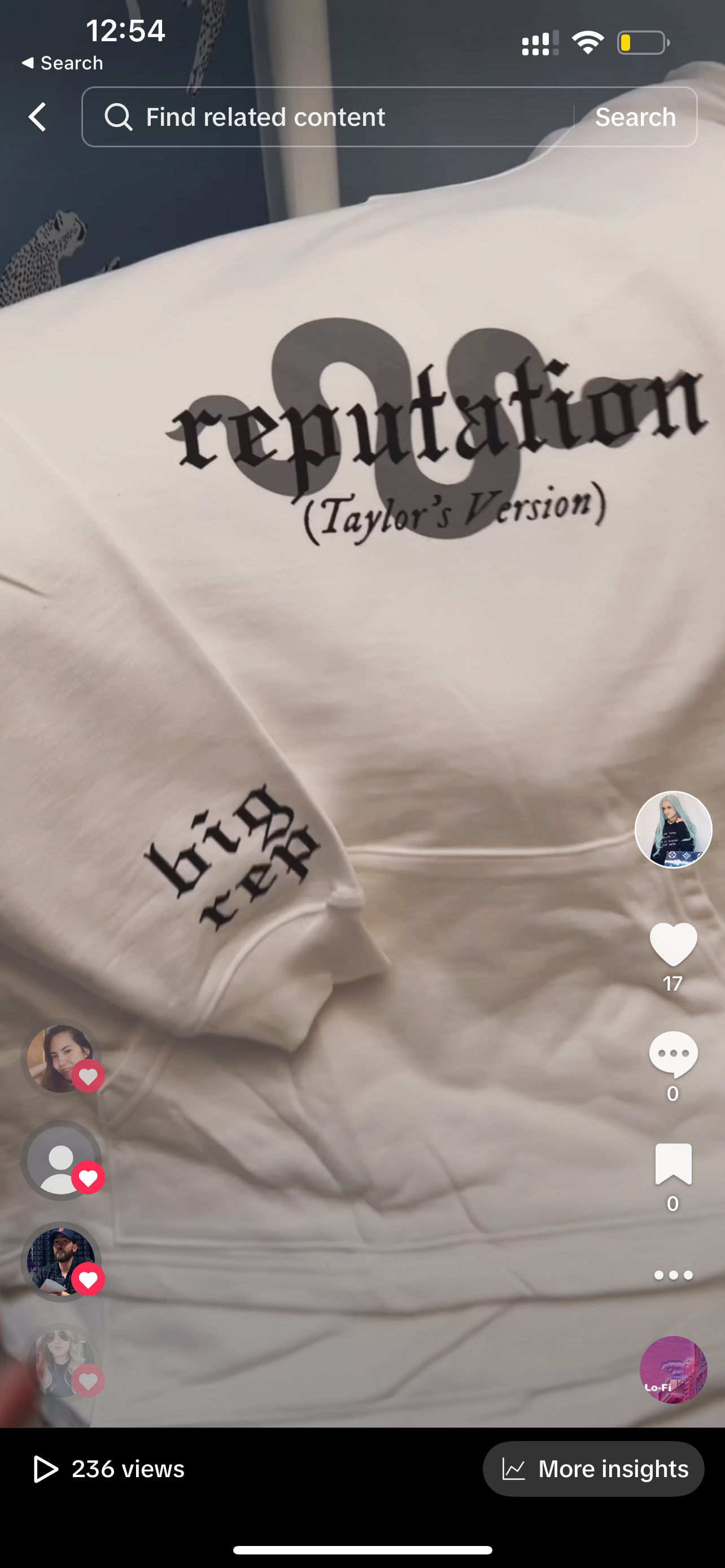 Rep (TV) White Hoodie -- LA Apparel -- (IN STOCK -- SHIPS IMMEDIATELY)
