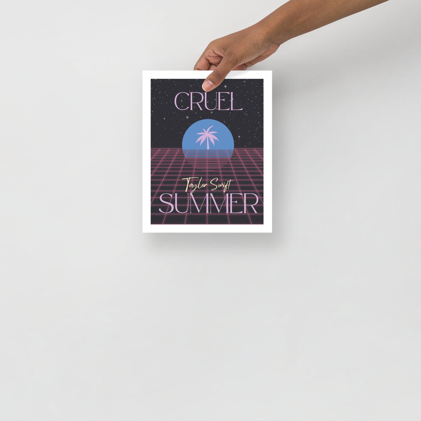 Actual Fan Made Merch: 80s Cruel Summer Poster