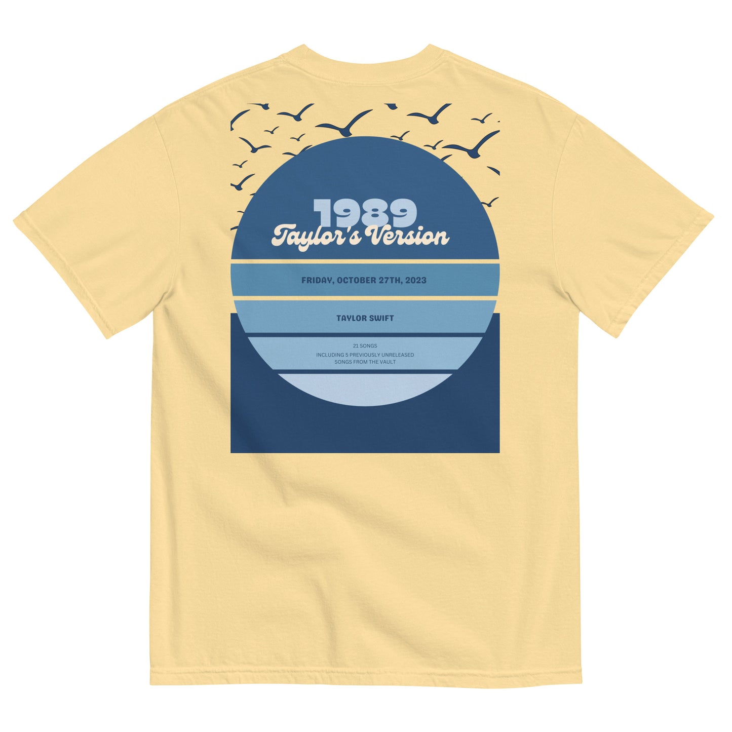 Actual Fan Made Merch: 1898 (Taylor's Version) Retro 1980s Design Comfort Colors T-Shirt