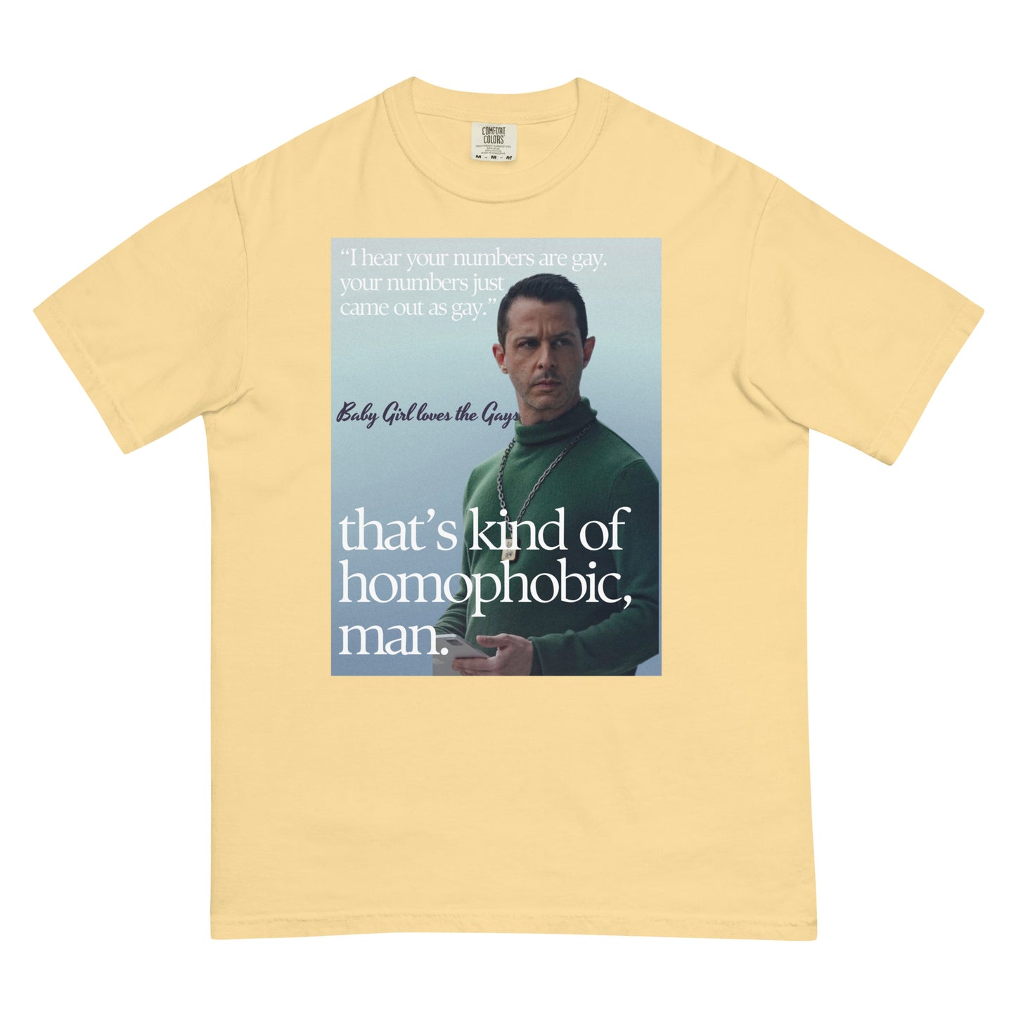 Men’s garment-dyed heavyweight t-shirt