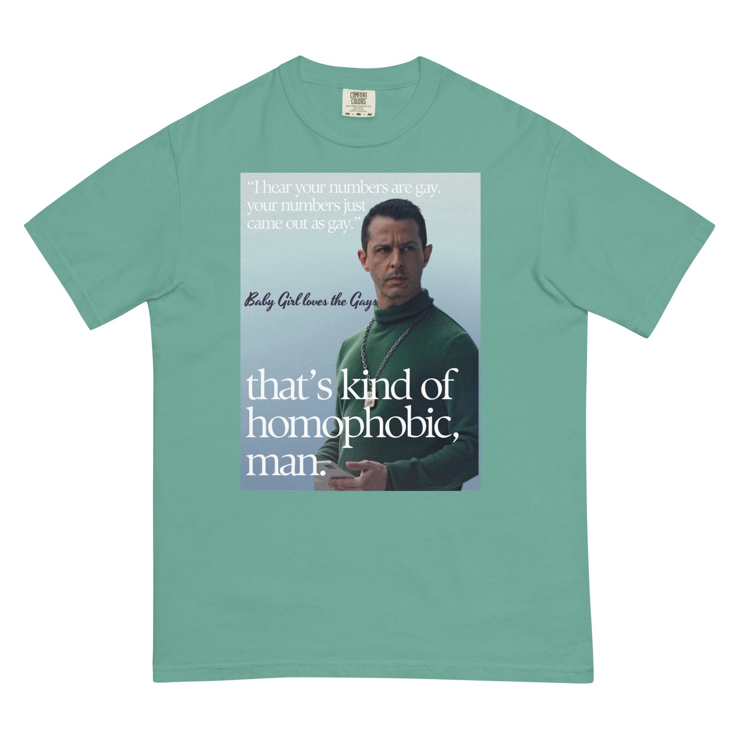 Men’s garment-dyed heavyweight t-shirt