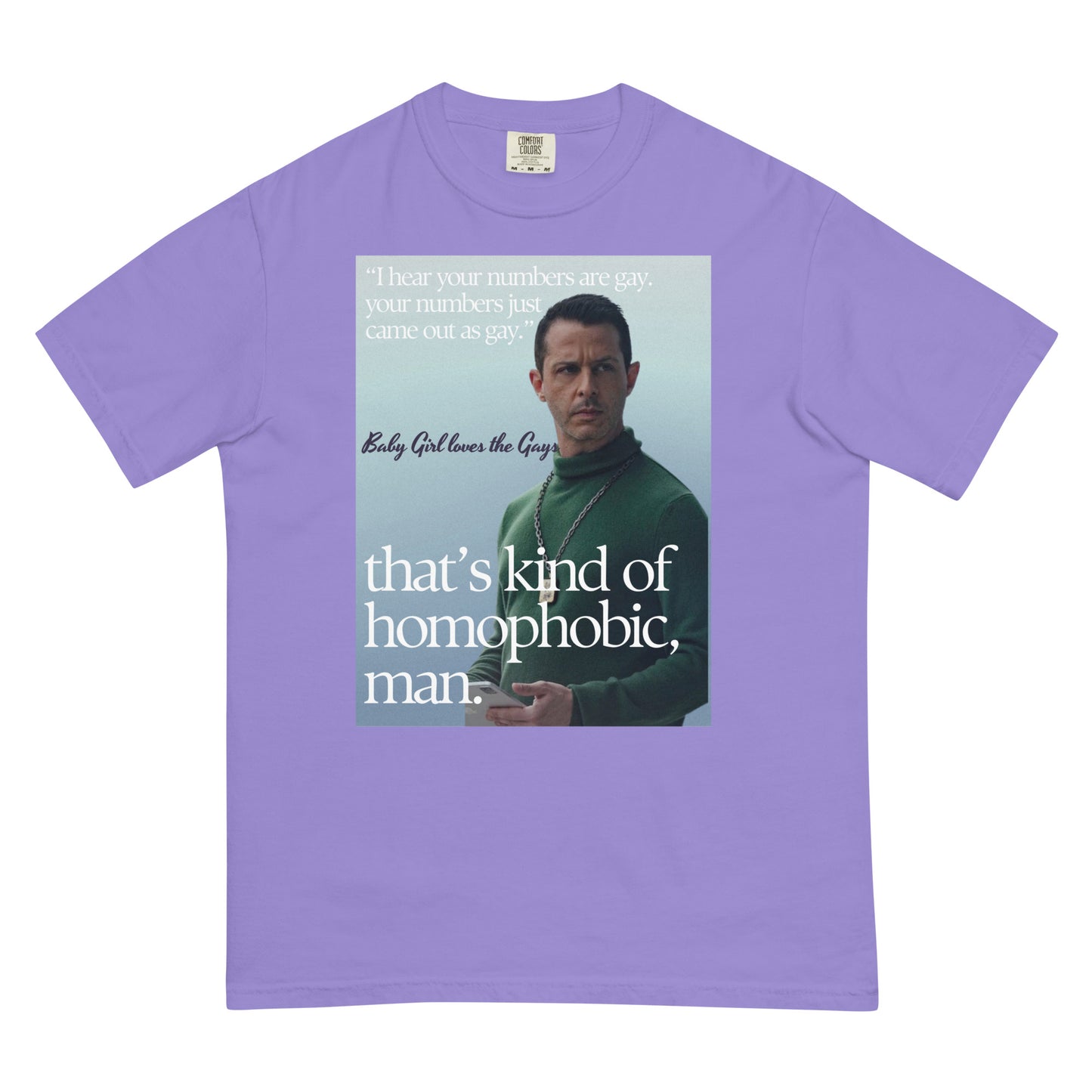 Men’s garment-dyed heavyweight t-shirt