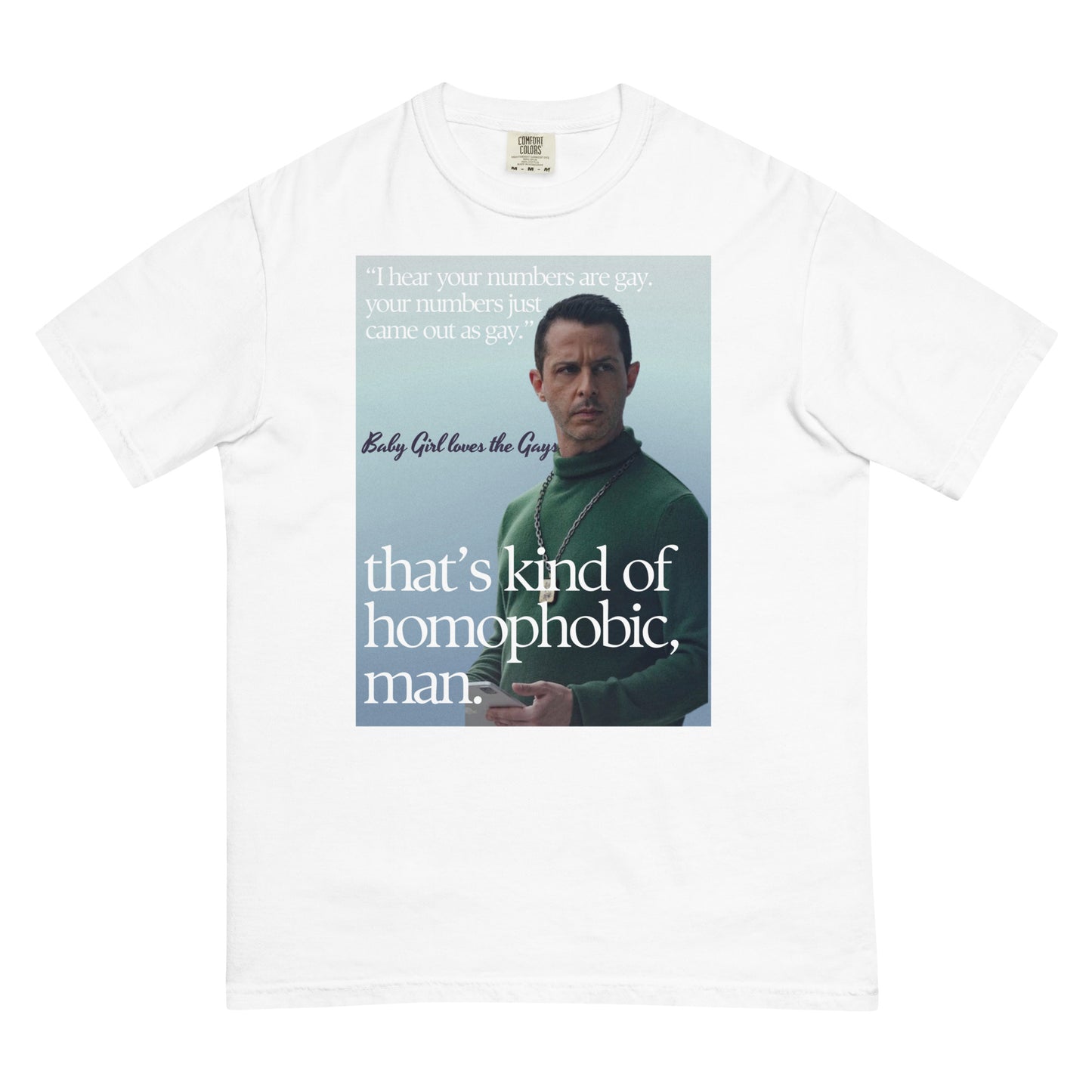 Men’s garment-dyed heavyweight t-shirt