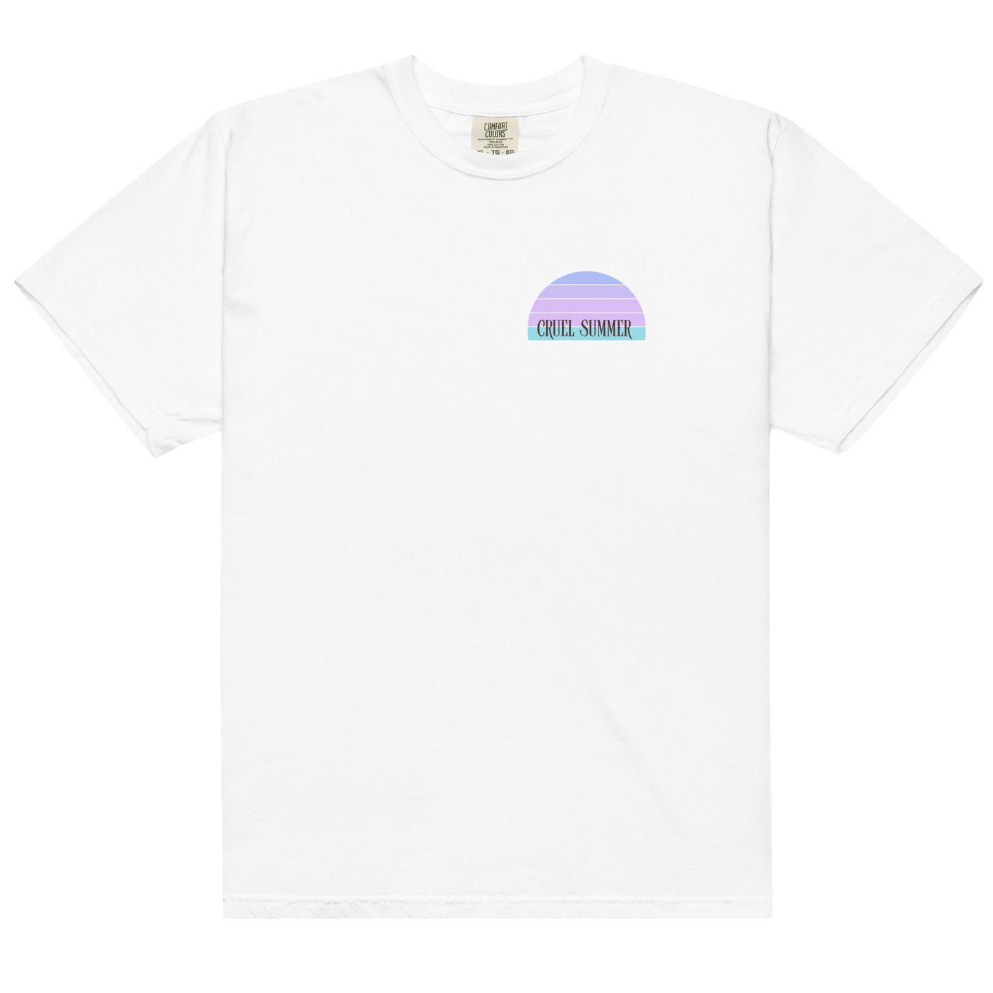 Actual Fan Made Merch: Retro Lover Colors Cruel Summer Men’s garment-dyed heavyweight t-shirt