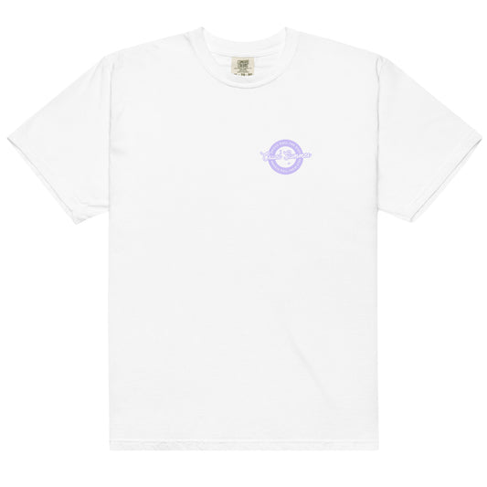 Actual Fan Made Merch: Lavender Devils Roll the Dice Angels Roll their Eyes Cruel Summer Men’s garment-dyed heavyweight t-shirt