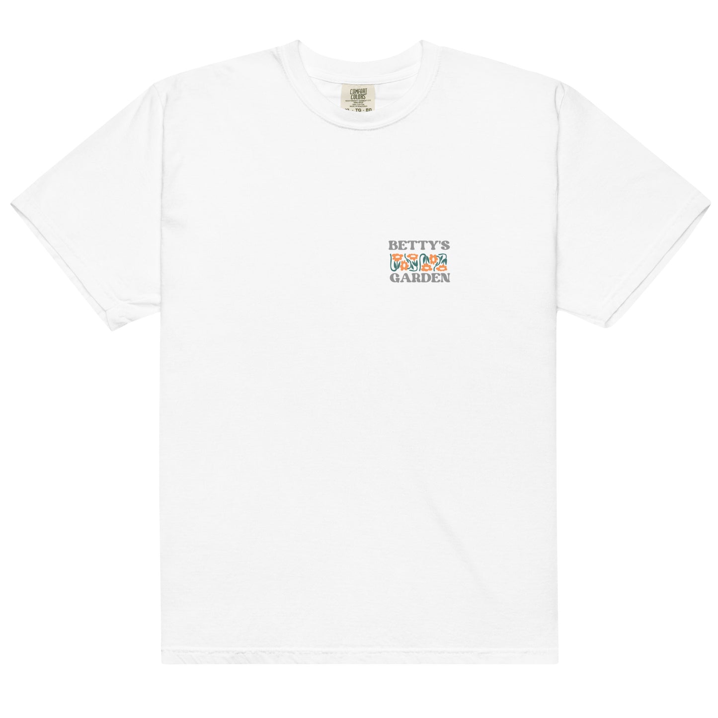 Actual Fan Made Merch: Betty's Garden Men’s garment-dyed heavyweight t-shirt