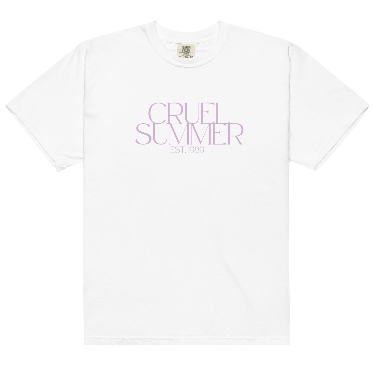 Actual Fan Made Merch: Cruel Summer Est. 1989 Comfort Colors Men’s garment-dyed heavyweight t-shirt