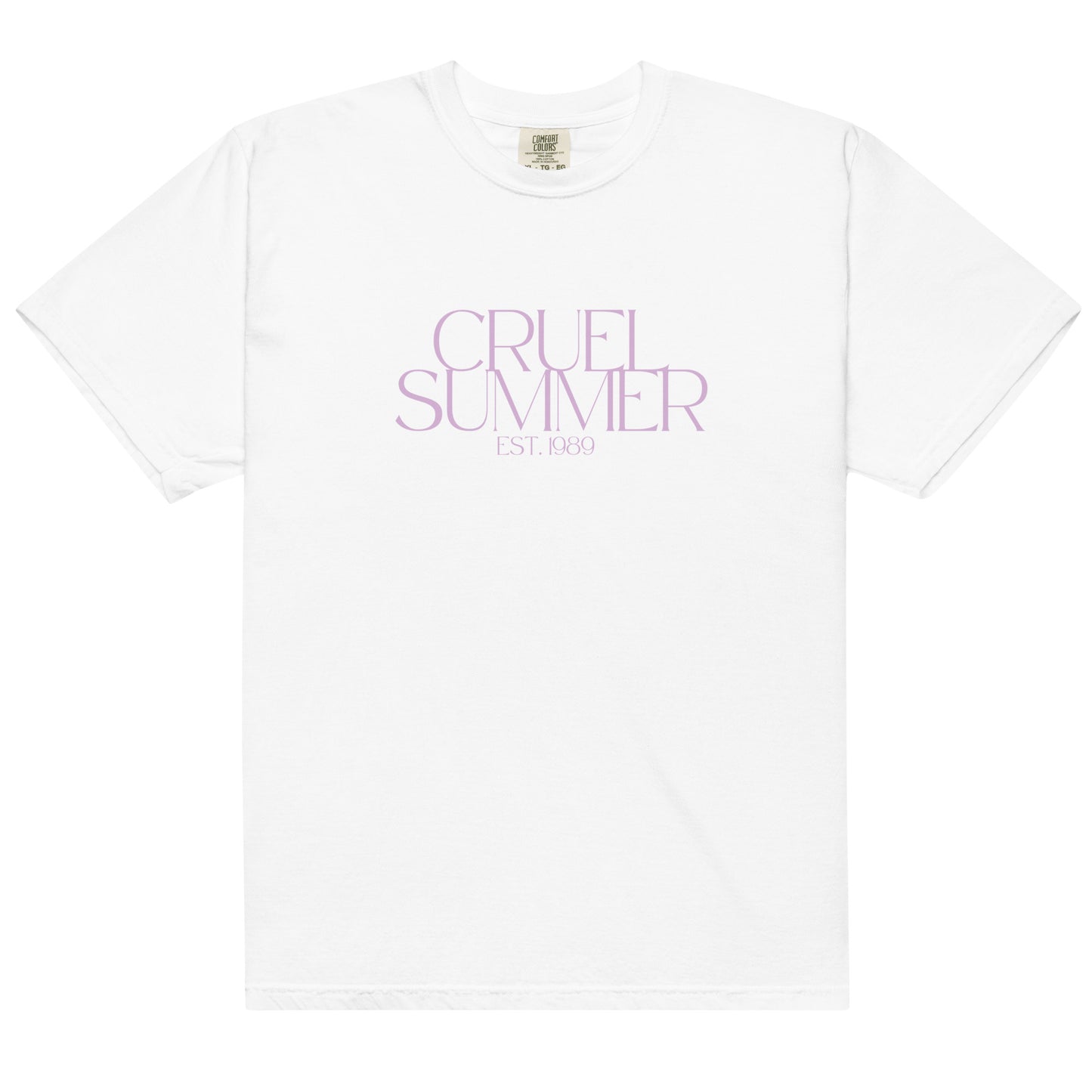 Actual Fan Made Merch: Cruel Summer 80s Art Print Comfort Colors Shirt Men’s garment-dyed heavyweight t-shirt