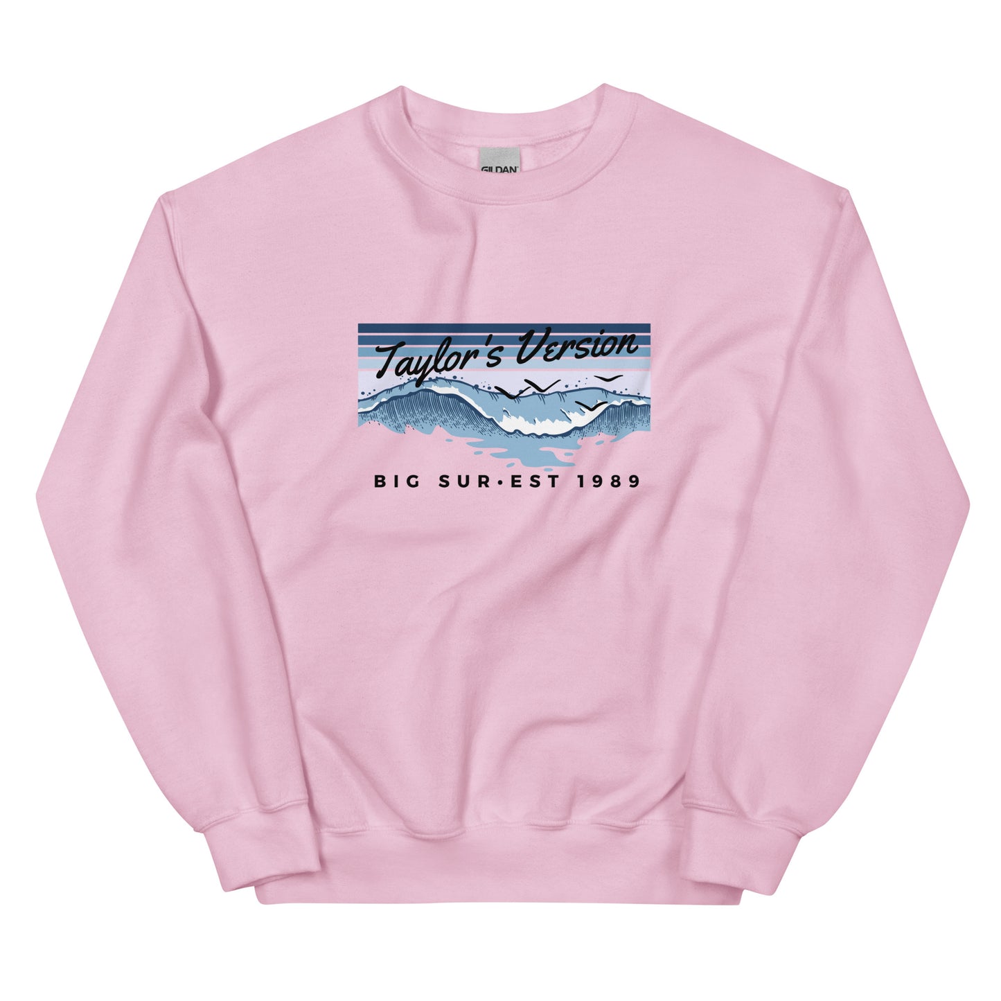 Actual Fan Made Merch: Lavender Haze Purple Edition -- 1989 Taylor's Version Big Sur Crewneck