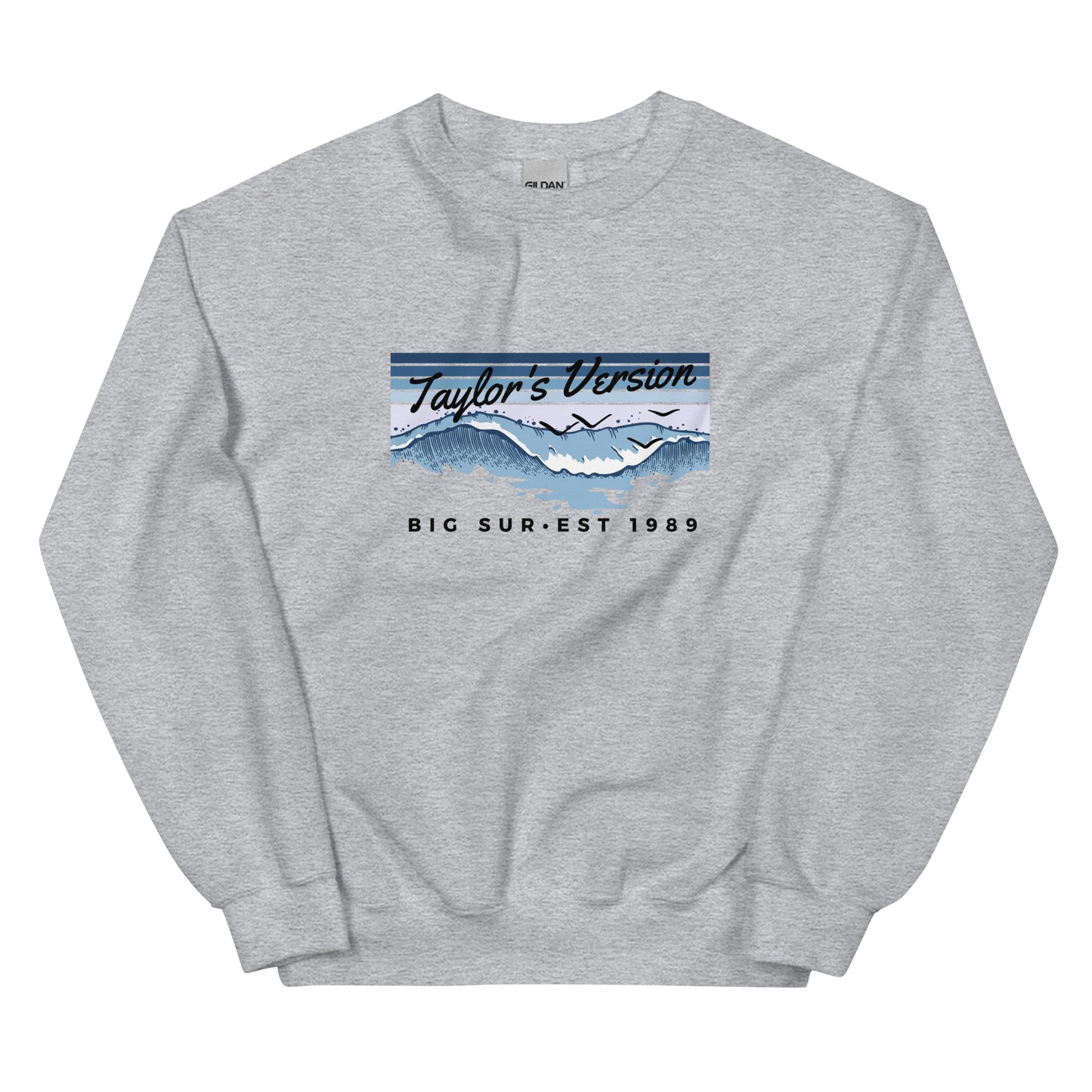 Actual Fan Made Merch: Lavender Haze Purple Edition -- 1989 Taylor's Version Big Sur Crewneck