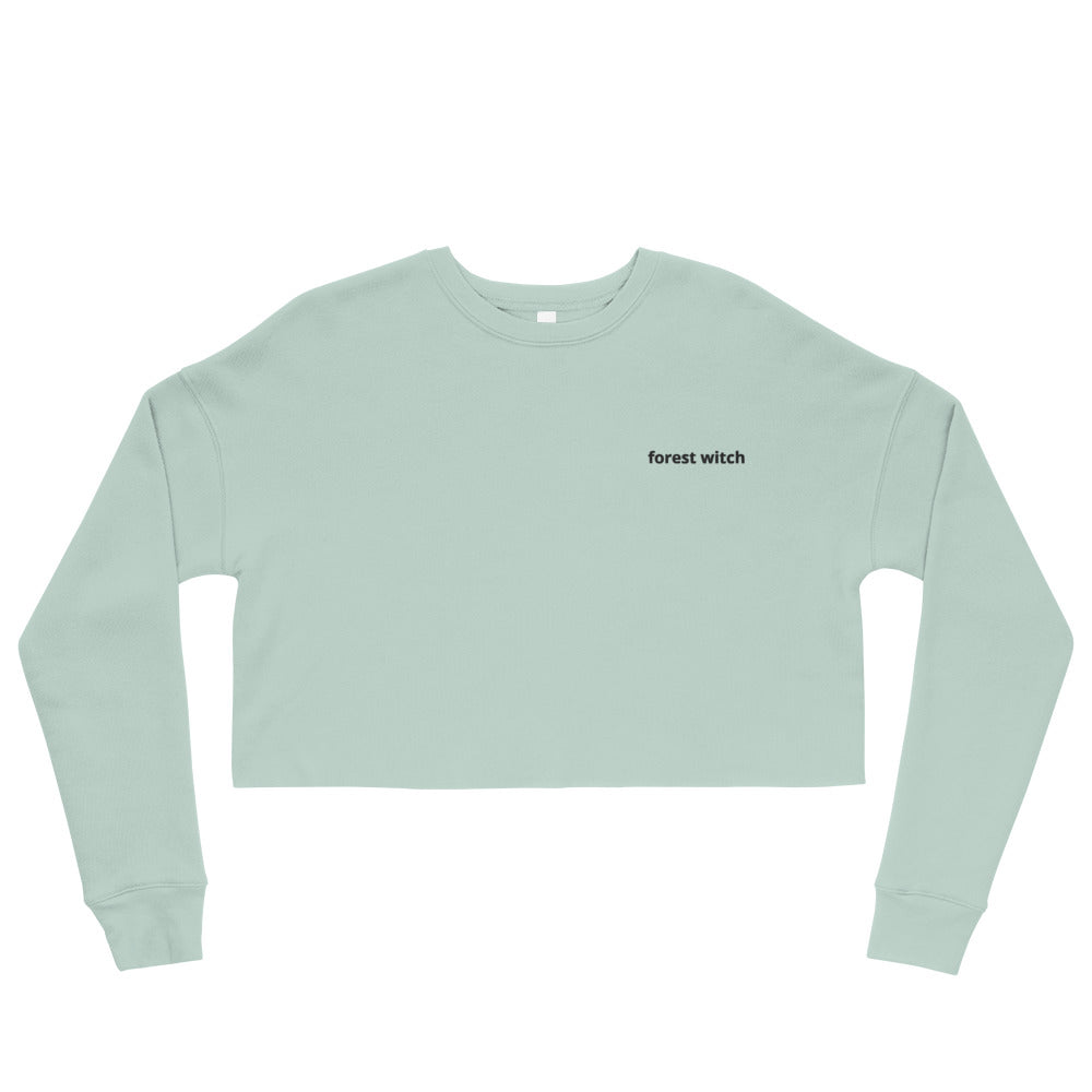 Forest Witch Crop Bella Sweatshirt