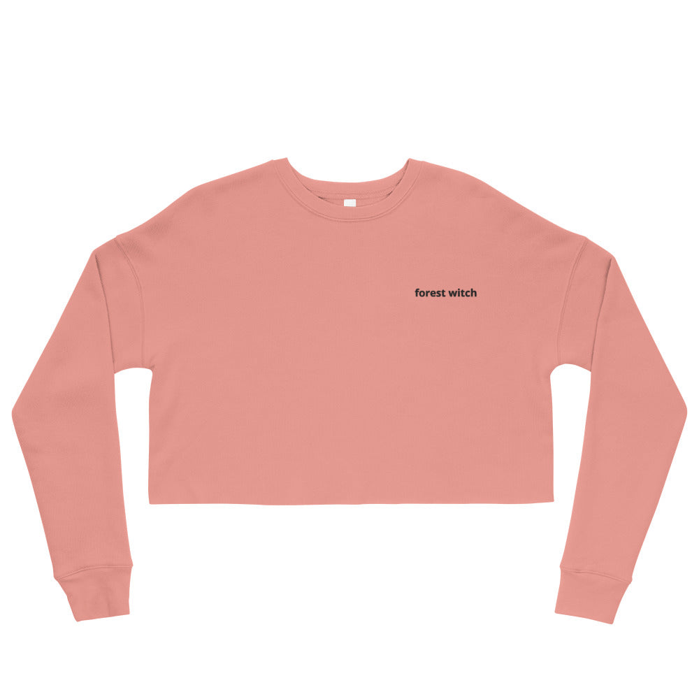 Forest Witch Crop Bella Sweatshirt