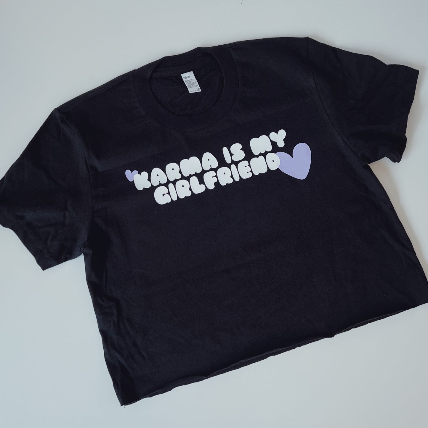 Actual Fan Made Merch: Karma is my Girlfriend/Boyfriend Crop Top