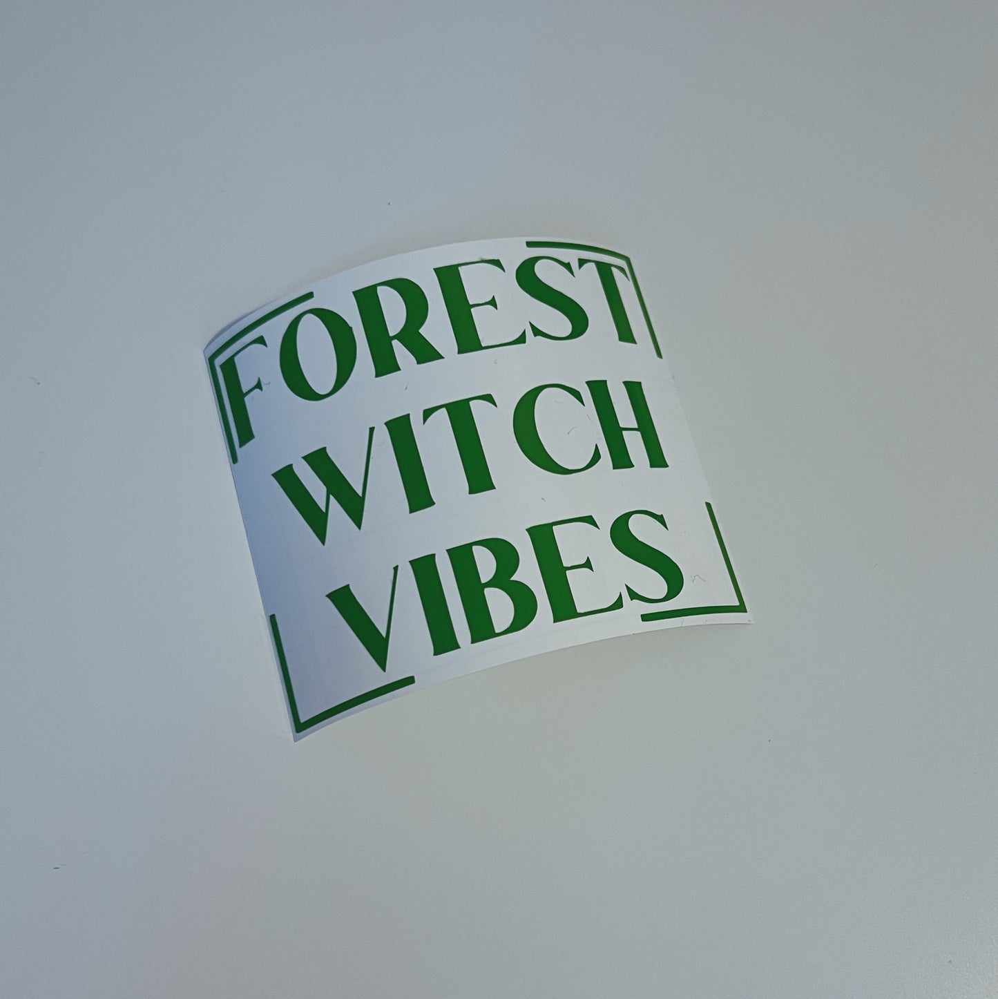 Forest Witch Vibes Vinyl Sticker