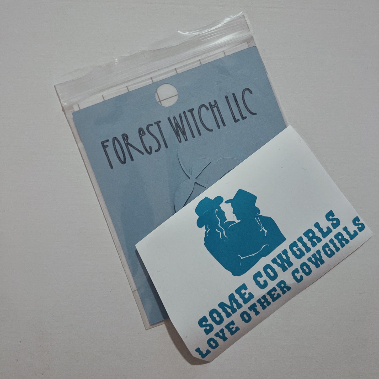 Vinyl/Permanent Sticker | Some Cowgirls Love Other Cowgirls | Sapphic Cowboy®