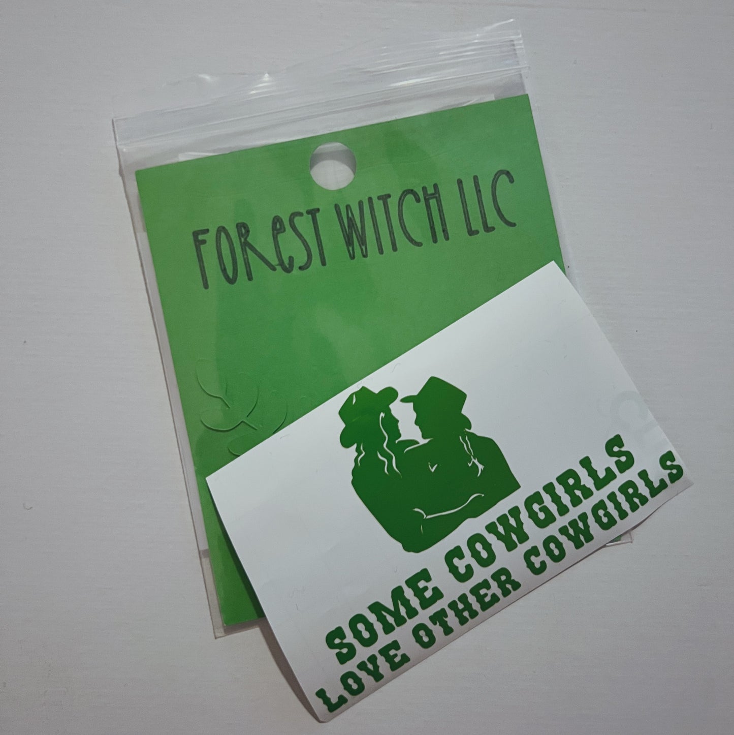 Vinyl/Permanent Sticker | Some Cowgirls Love Other Cowgirls | Sapphic Cowboy®