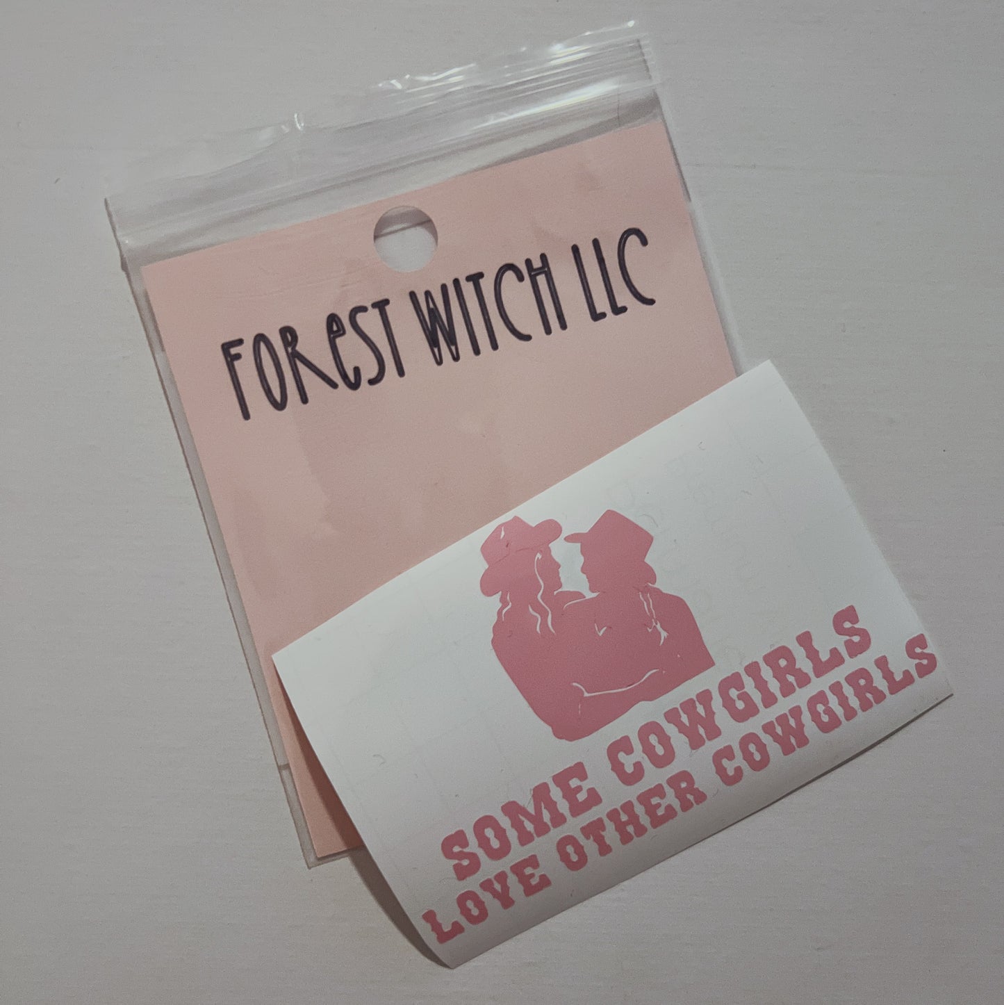 Vinyl/Permanent Sticker | Some Cowgirls Love Other Cowgirls | Sapphic Cowboy®
