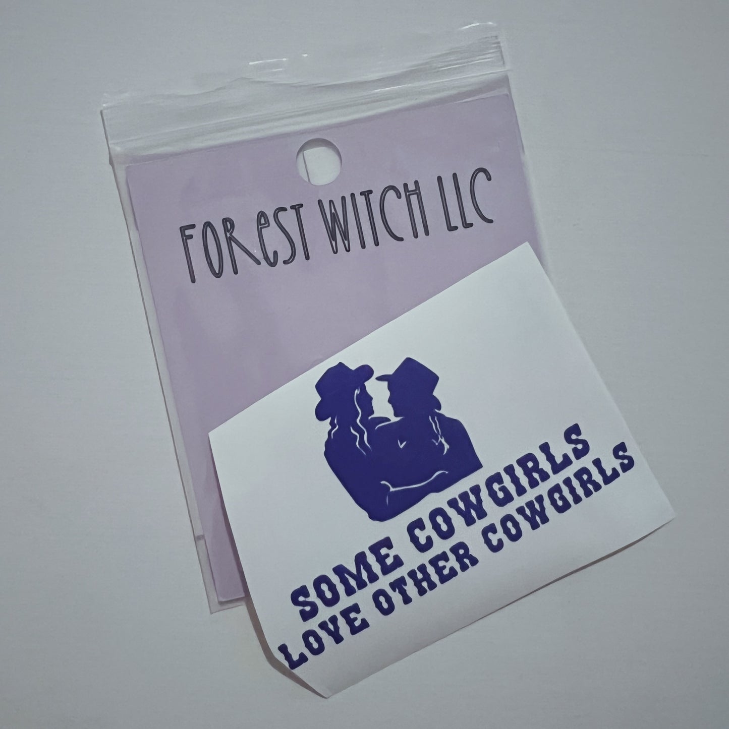 Vinyl/Permanent Sticker | Some Cowgirls Love Other Cowgirls | Sapphic Cowboy®