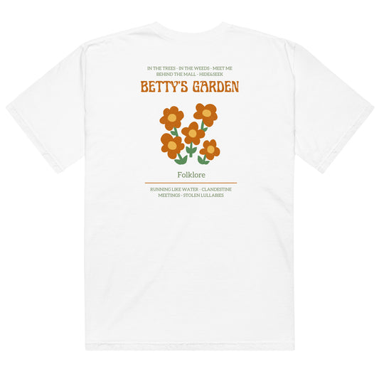 Actual Fan Made Merch: Betty's Garden Art Print Comfort Colors Shirt Men’s garment-dyed heavyweight t-shirt