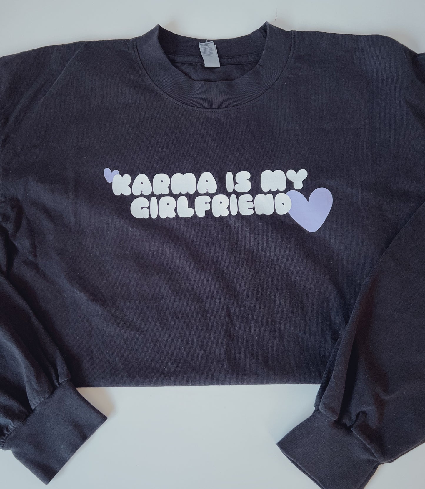 Actual Fan Made Merch: Karma is my Girlfriend/Boyfriend Longsleeve T Shirt