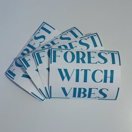 Forest Witch Vibes Vinyl Sticker