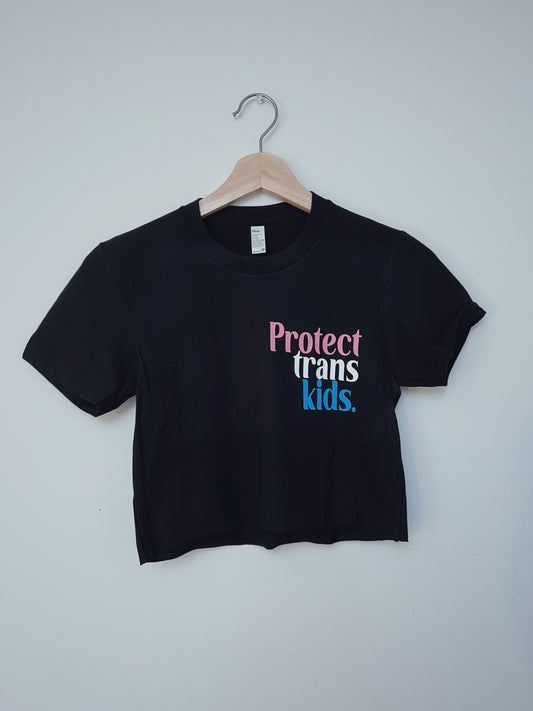 Protect Trans Kids Crop Top