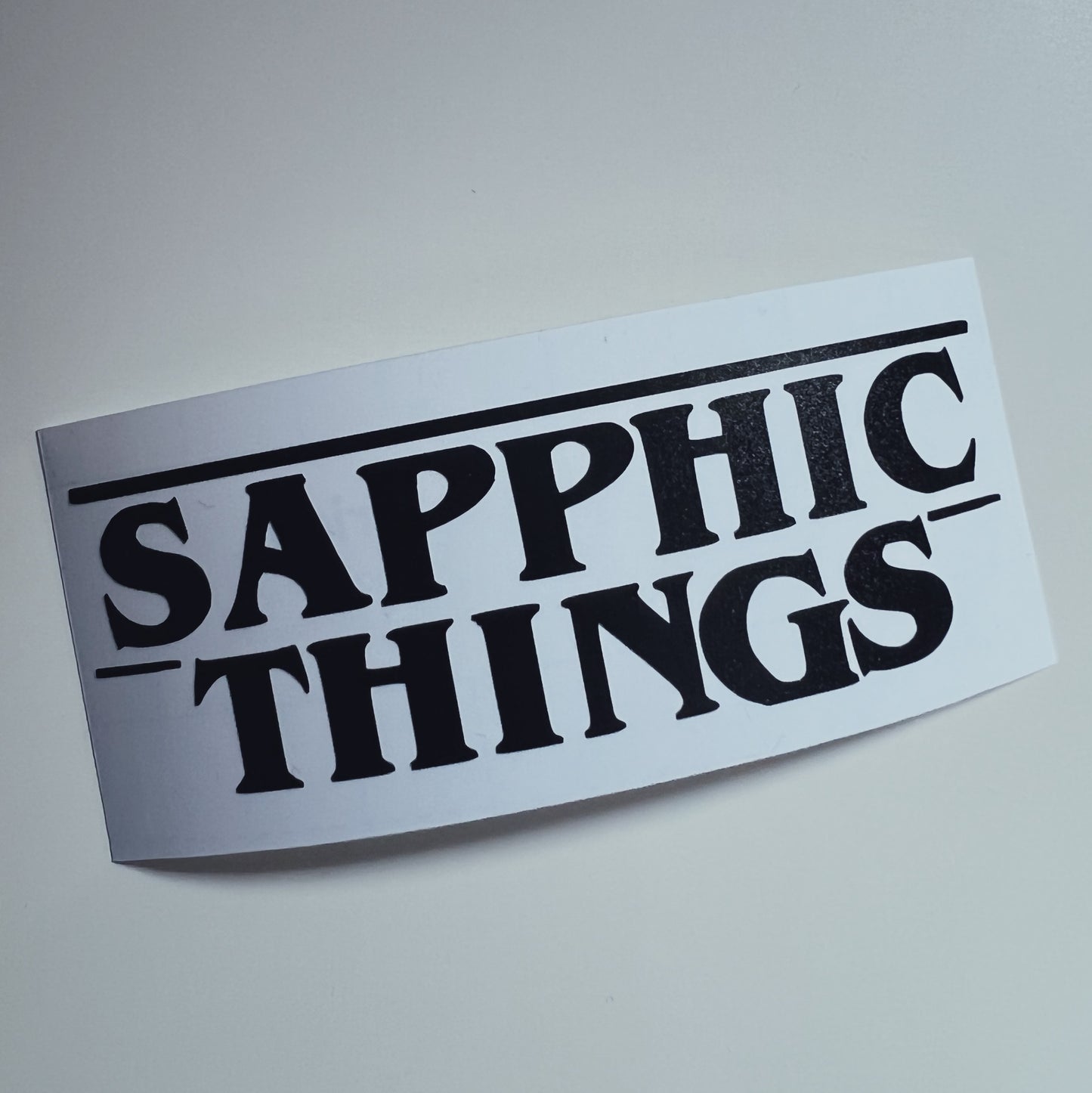 Sapphic Things Sticker